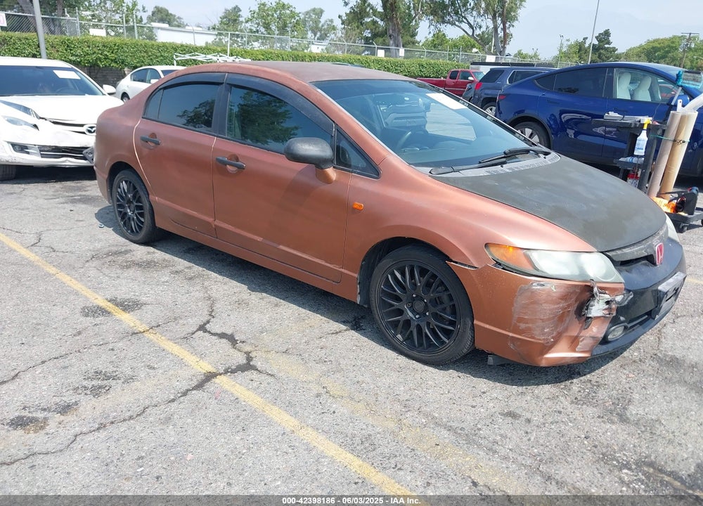 2007 HONDA CIVIC LX VIN: 1HGFA16547L078565