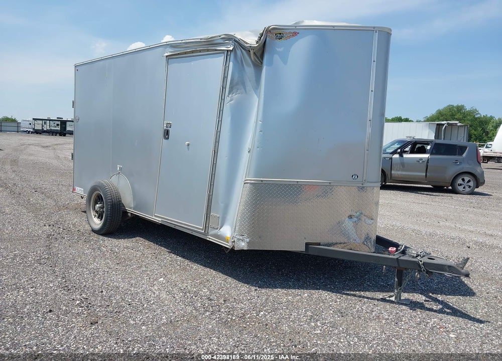 2017 H&H ENCLOSED TRAILER 7X1 VIN: 5JWSC121XHN271863
