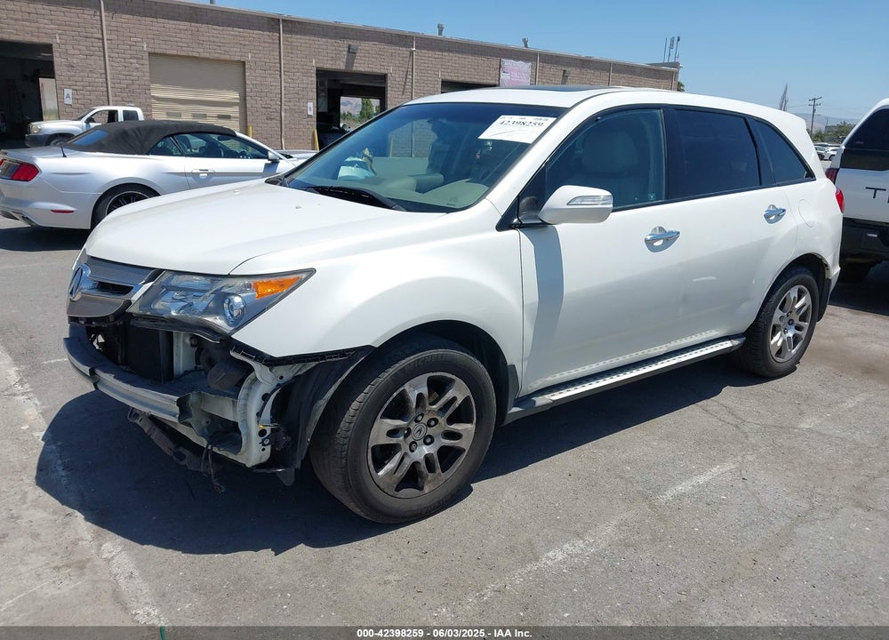 2009 ACURA MDX VIN: 2HNYD28419H524206