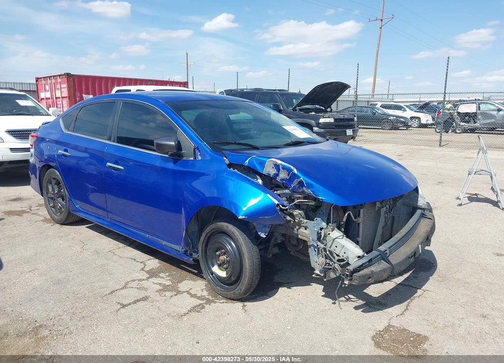 2014 NISSAN SENTRA SR VIN: 3N1AB7AP1EL610294