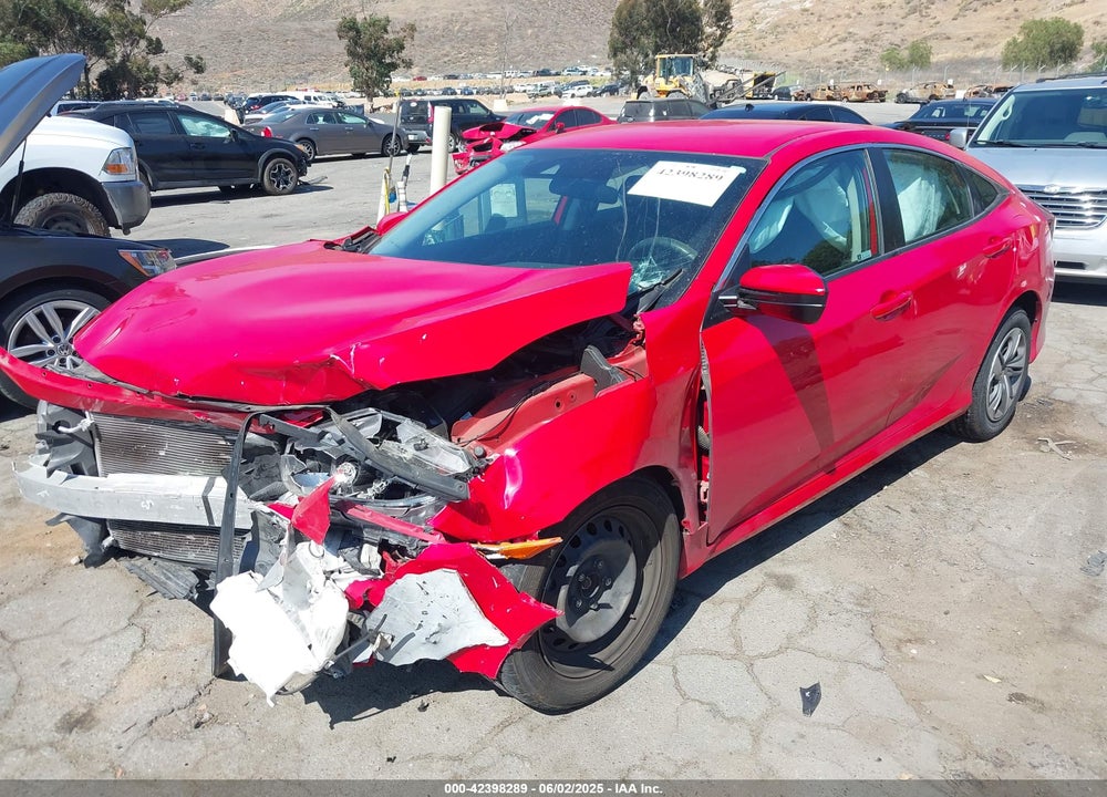 2019 HONDA CIVIC LX VIN: 2HGFC2F68KH518608