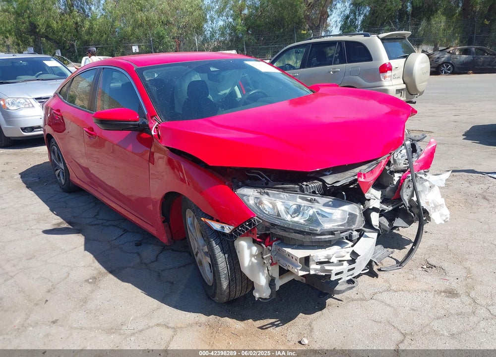2019 HONDA CIVIC LX VIN: 2HGFC2F68KH518608