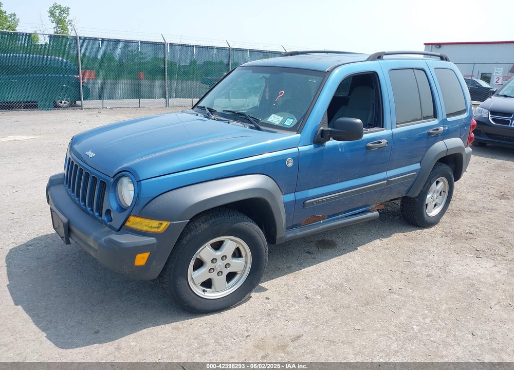 2006 JEEP LIBERTY VIN: 1J4GL48K16W152159