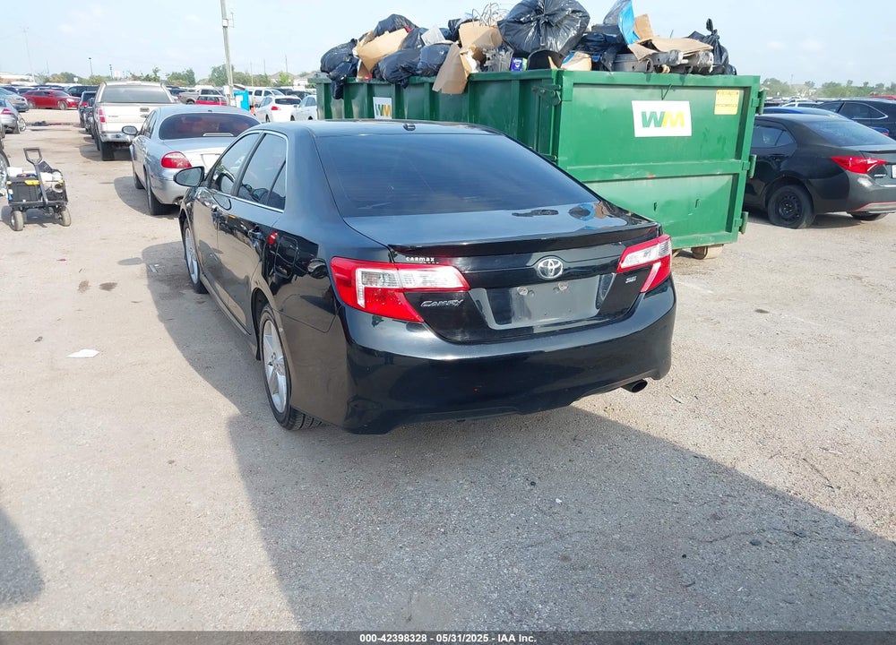 2014 TOYOTA CAMRY SE VIN: 4T1BF1FK8EU327327