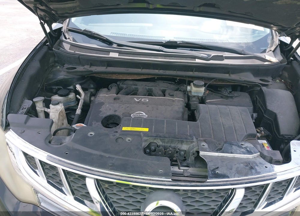 2012 NISSAN MURANO VIN: JN8AZ1MU8CW113746