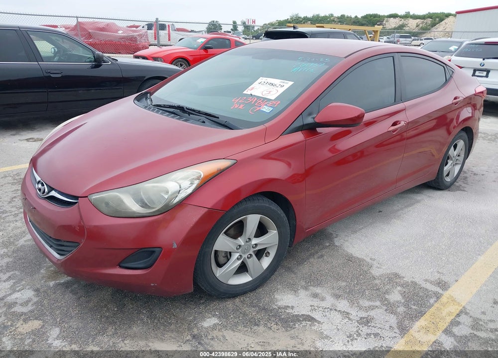 2013 HYUNDAI ELANTRA GLS VIN: 5NPDH4AE7DH261937