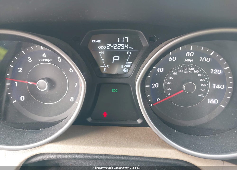 2013 HYUNDAI ELANTRA GLS VIN: 5NPDH4AE7DH261937