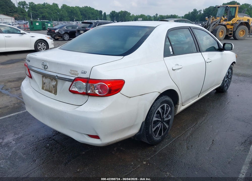 2011 TOYOTA COROLLA LE VIN: 2T1BU4EE5BC552708