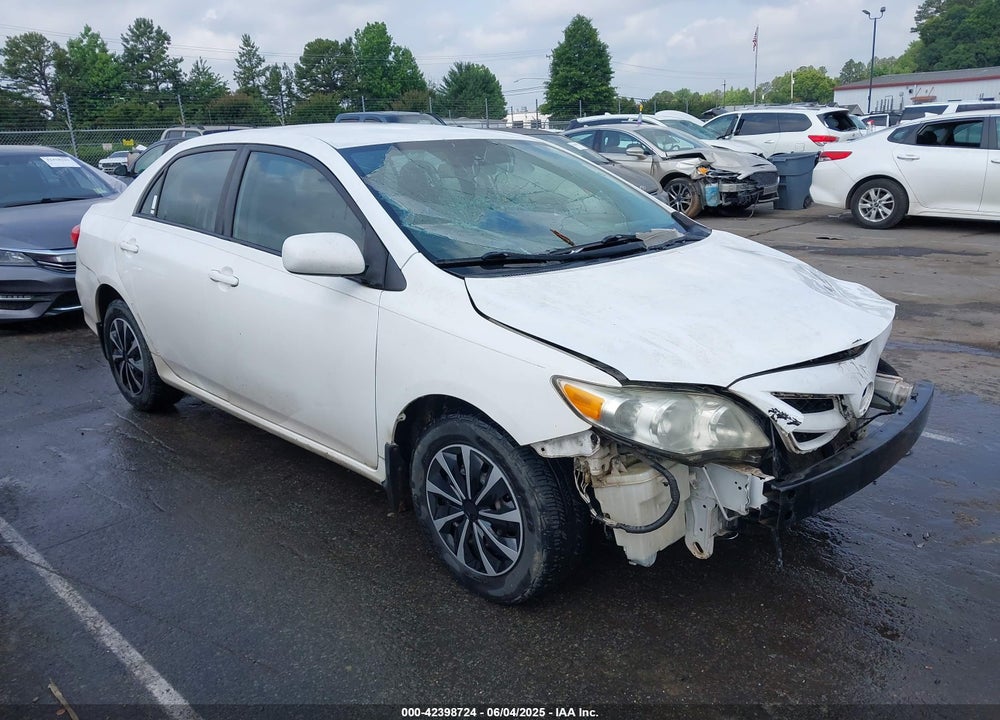 2011 TOYOTA COROLLA LE VIN: 2T1BU4EE5BC552708