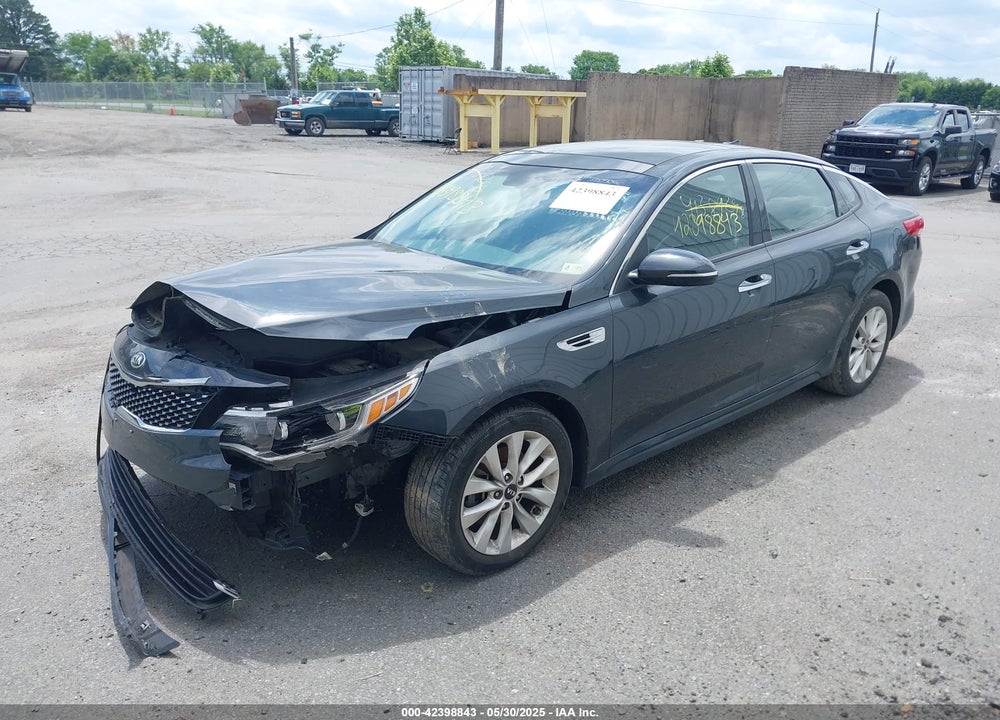 2016 KIA OPTIMA EX VIN: 5XXGU4L34GG010877