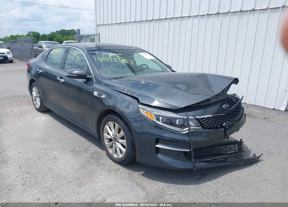 2016 KIA OPTIMA EX VIN: 5XXGU4L34GG010877
