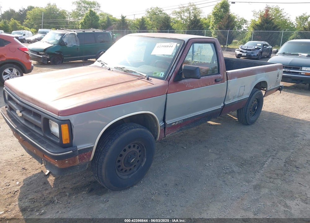 1991 CHEVROLET S TRUCK S10 VIN: 1GCCT14Z8M2124708