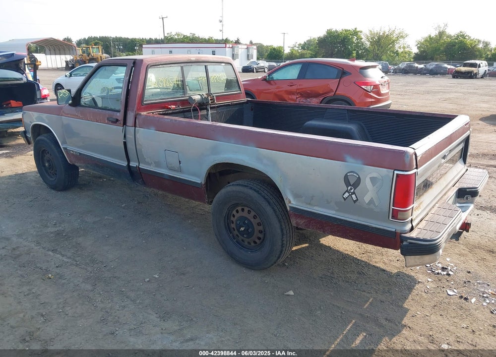 1991 CHEVROLET S TRUCK S10 VIN: 1GCCT14Z8M2124708