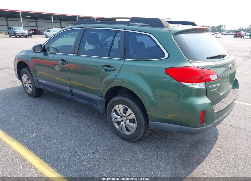 2012 SUBARU OUTBACK 2.5I VIN: 4S4BRBAC6C3280279