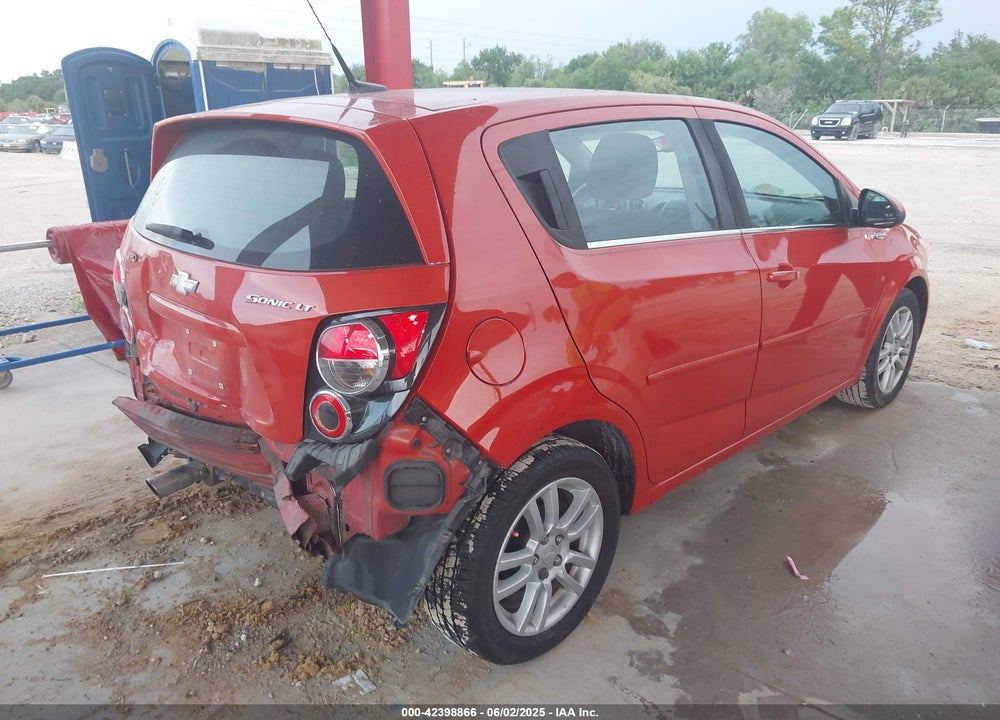 2013 CHEVROLET SONIC LT AUTO VIN: 1G1JC6SH9D4191653