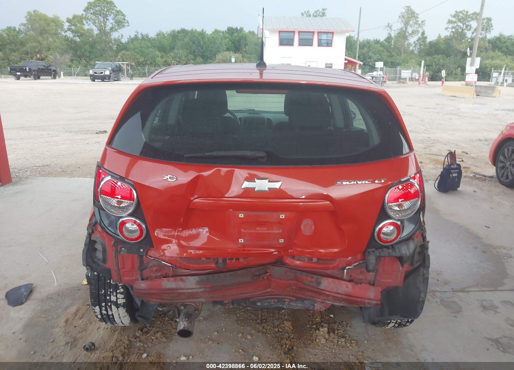 2013 CHEVROLET SONIC LT AUTO VIN: 1G1JC6SH9D4191653