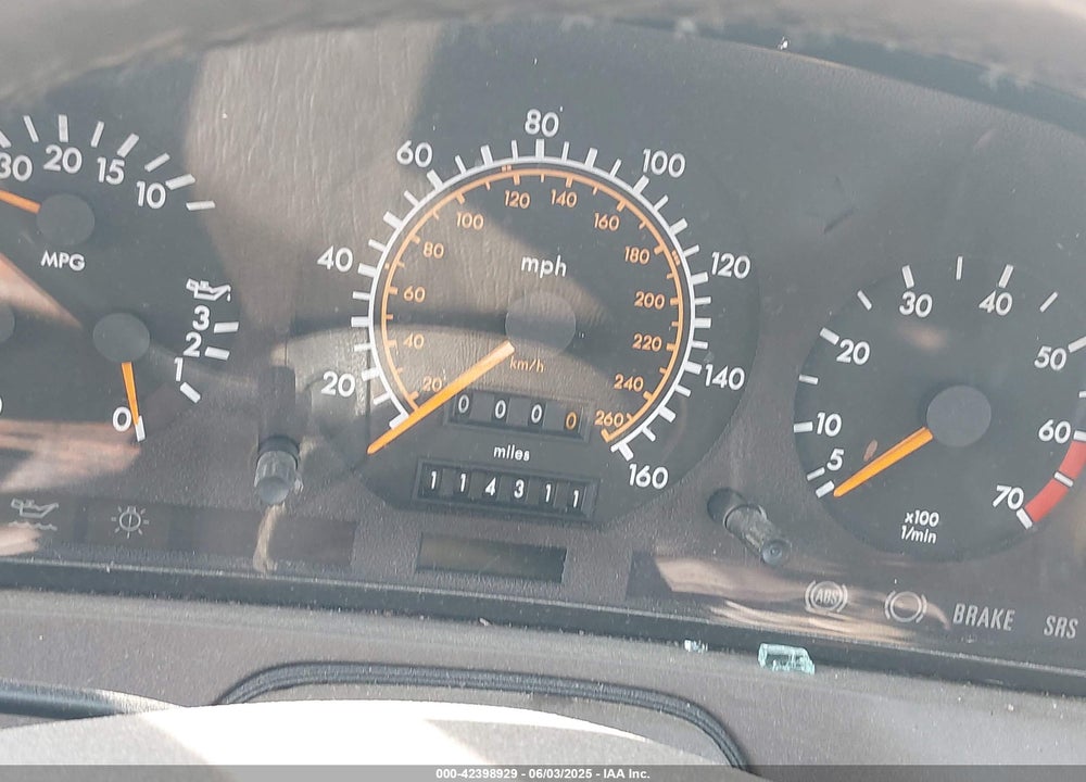 1996 MERCEDES-BENZ SL 500 VIN: WDBFA67F5TF128268