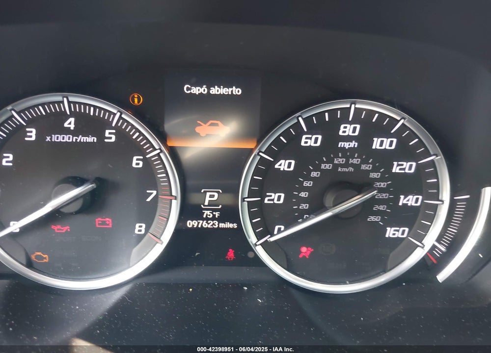 2017 ACURA TLX ADVANCE PACKAGE VIN: 19UUB3F76HA001873