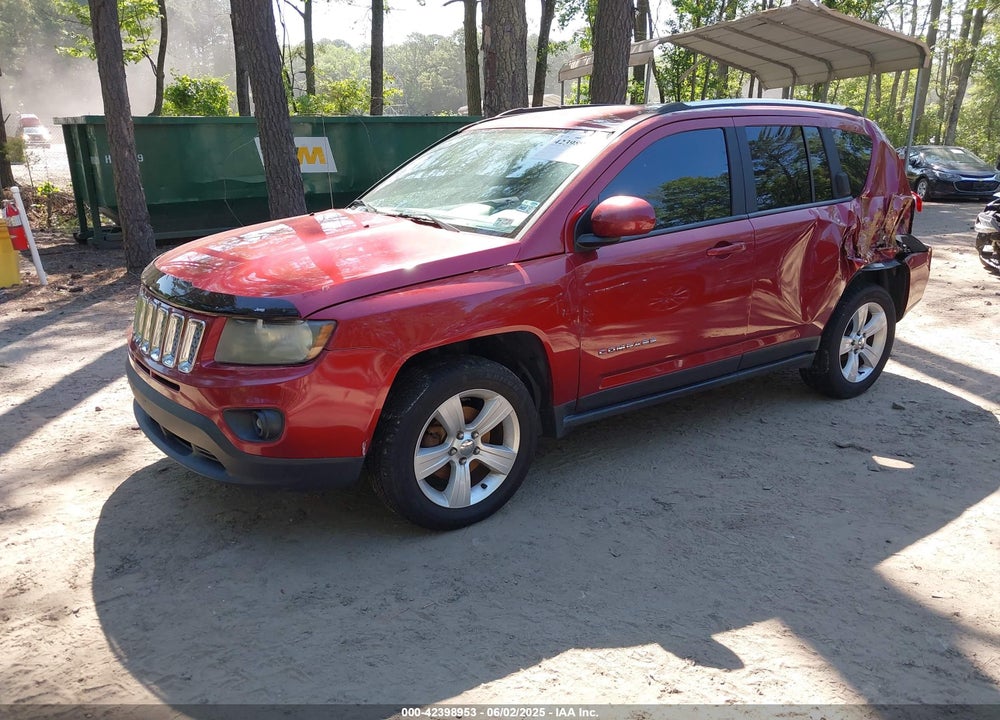 2014 JEEP COMPASS VIN: 1C4NJDEB2ED517403