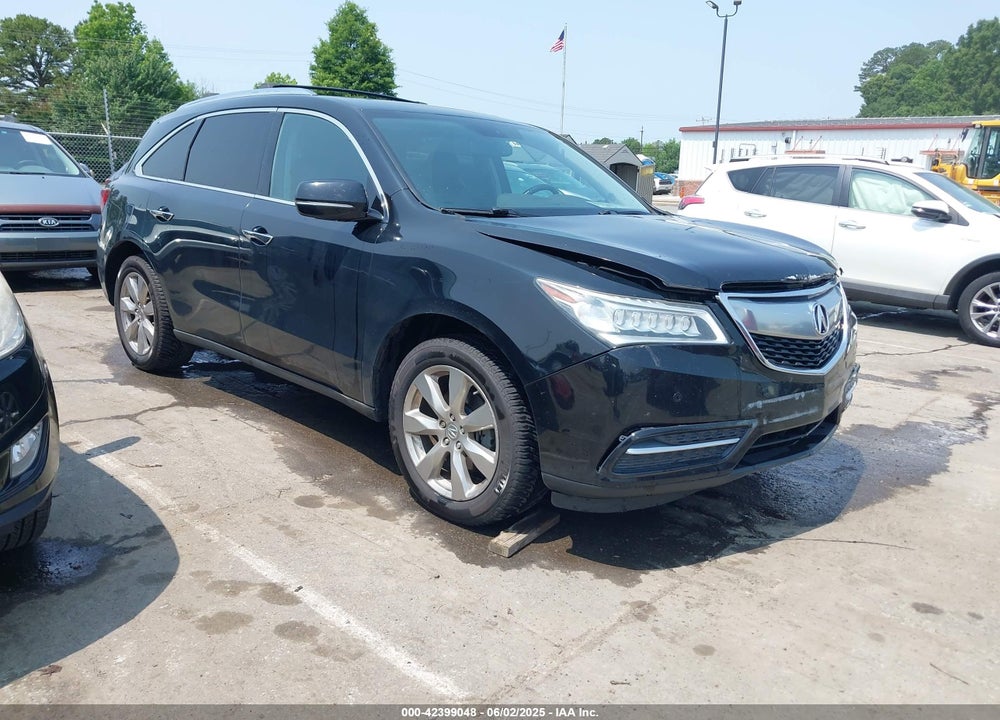 2014 ACURA MDX ADVANCE PKG W/ENTERTAINMENT PKG VIN: 5FRYD4H84EB032918