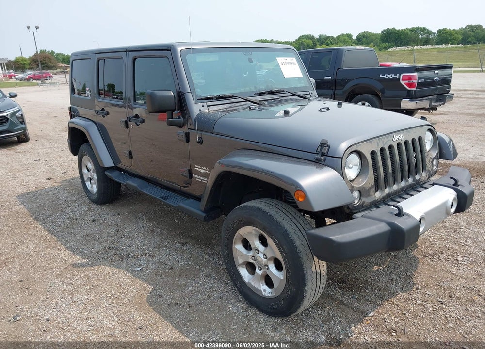 2014 JEEP WRANGLER UNLIMITED SAHARA VIN: 1C4BJWEG8EL285843