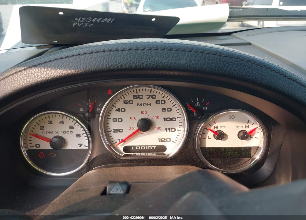 2005 FORD F-150 LARIAT/XLT VIN: 1FTPW12585KD49107