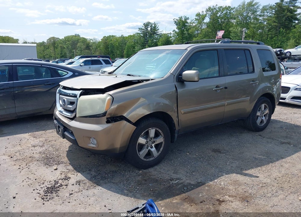 2010 HONDA PILOT VIN: 5FNYF4H4XAB035938