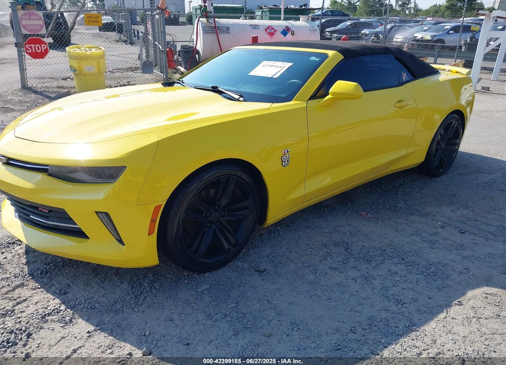 2018 CHEVROLET CAMARO VIN: 1G1FB3DS9J0132900