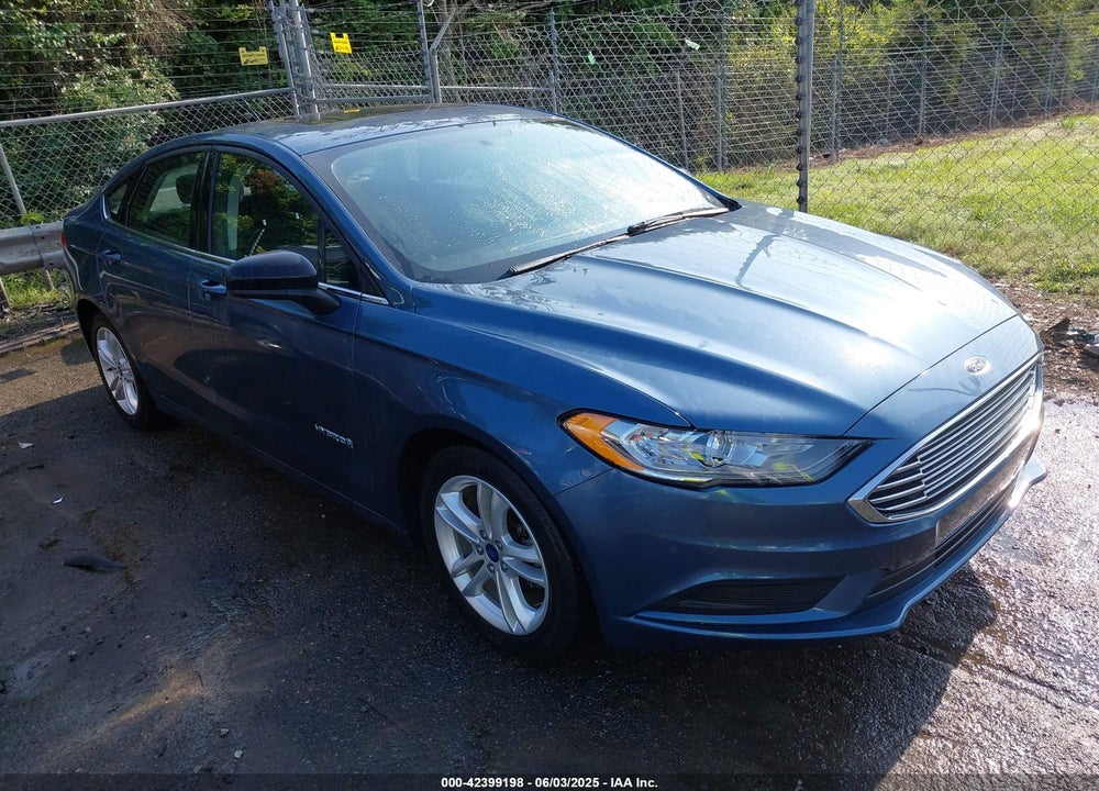 2018 FORD FUSION HYBRID SE VIN: 3FA6P0LU3JR168792