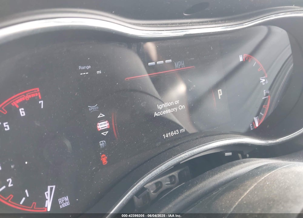 2017 DODGE DURANGO VIN: 1C4SDJCT7HC898695