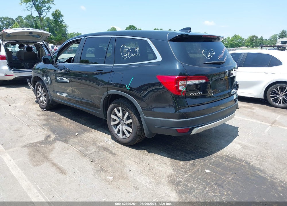 2021 HONDA PILOT 2WD EX-L VIN: 5FNYF5H50MB009612