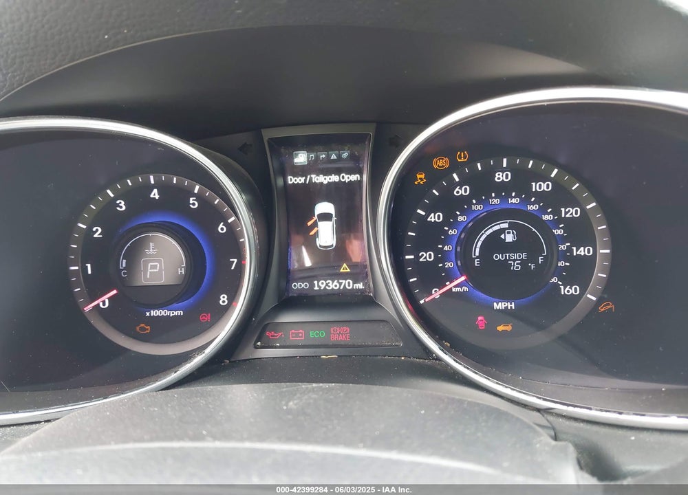 2014 HYUNDAI SANTA FE SPORT VIN: 5XYZU3LA9EG215170