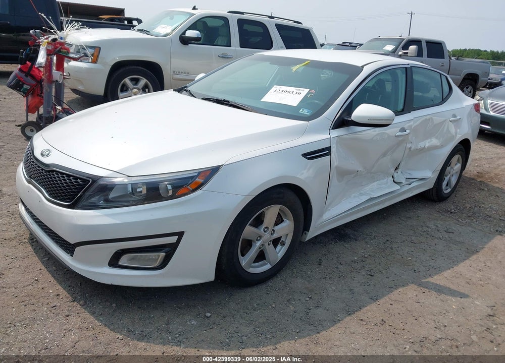2015 KIA OPTIMA LX VIN: KNAGM4A72F5627037