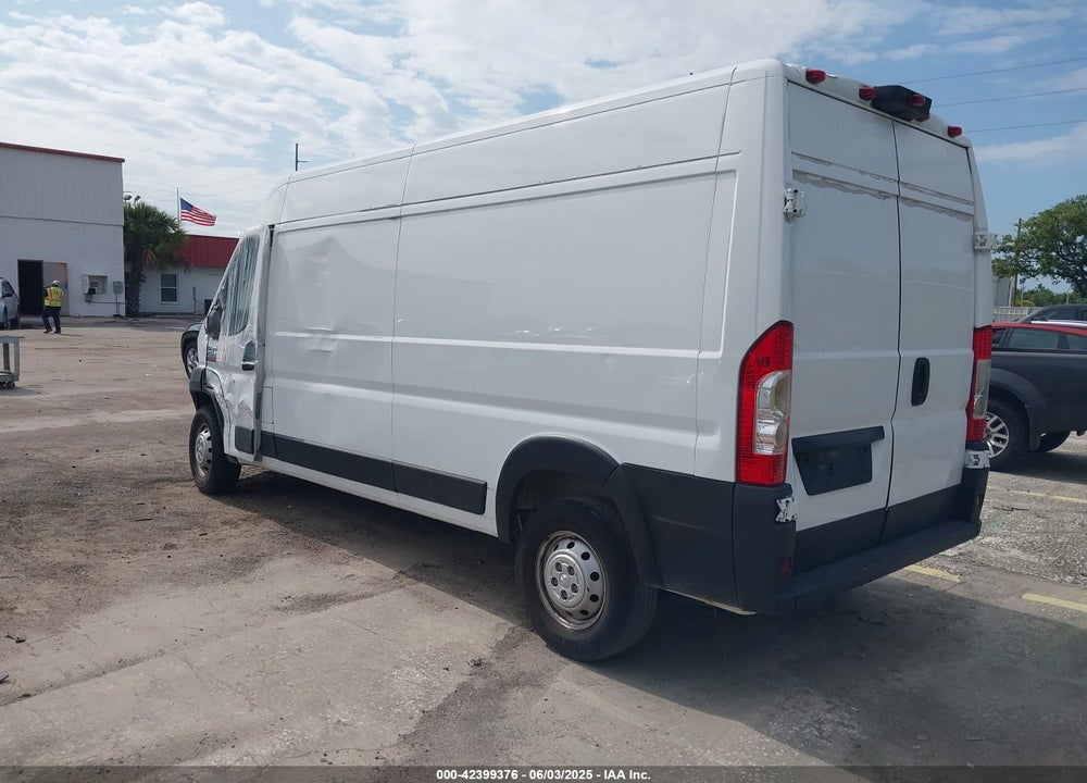 2019 RAM PROMASTER 2500 HIGH ROOF 159 WB VIN: 3C6TRVDG8KE547249
