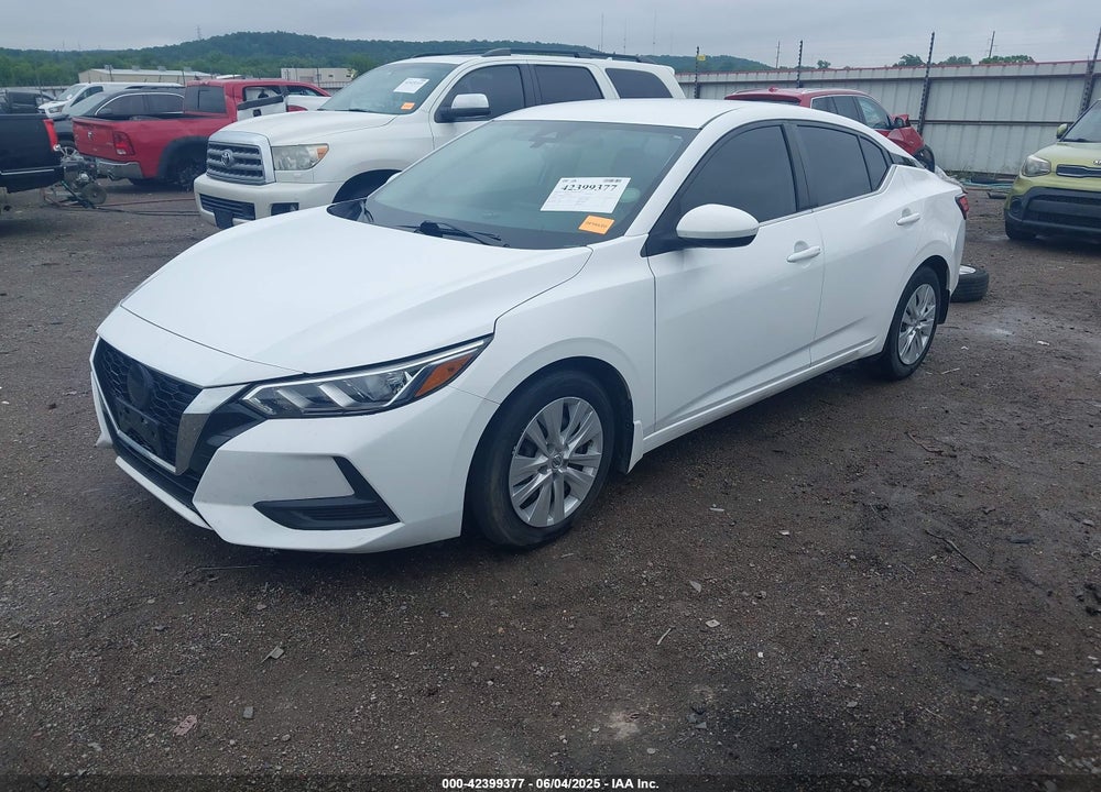 2022 NISSAN SENTRA VIN: 3N1AB8BV1NY240129