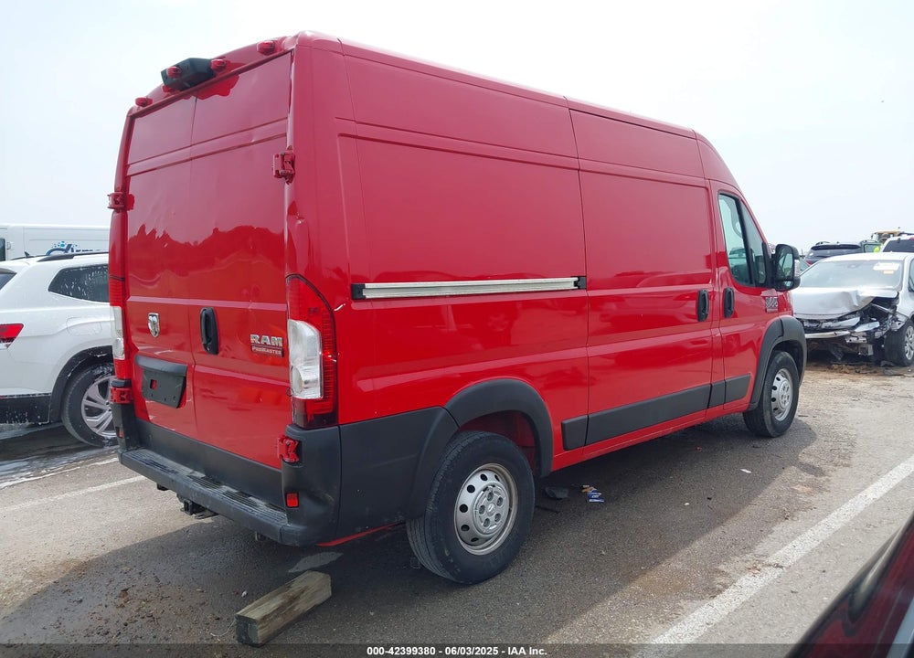 2021 RAM PROMASTER 1500 HIGH ROOF 136 WB VIN: 3C6LRVBGXME516168
