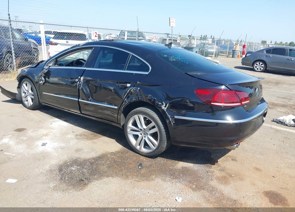 2013 VOLKSWAGEN CC 2.0T LUX VIN: WVWRP7AN6DE510013