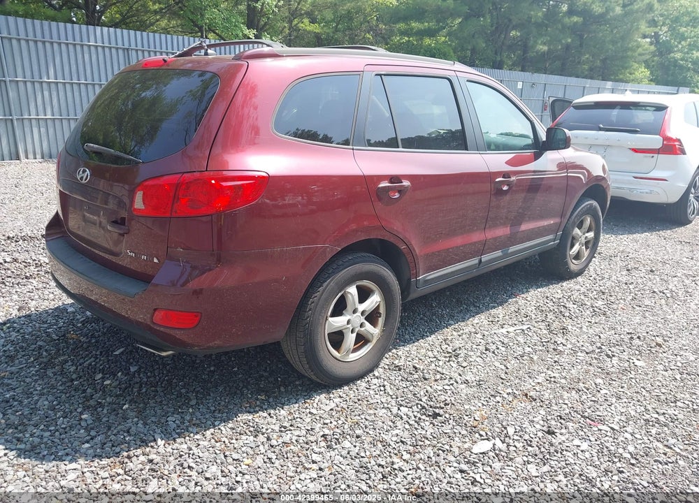 2007 HYUNDAI SANTA FE VIN: 5NMSG13D87H013162