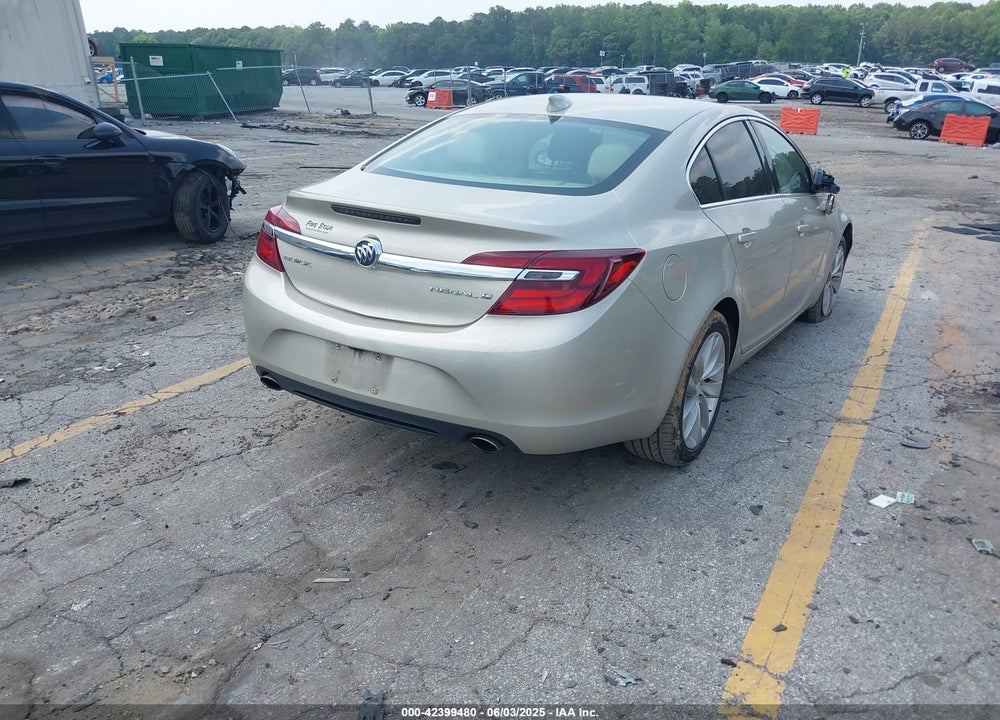 2016 BUICK REGAL VIN: 2G4GK5EX5G9164108
