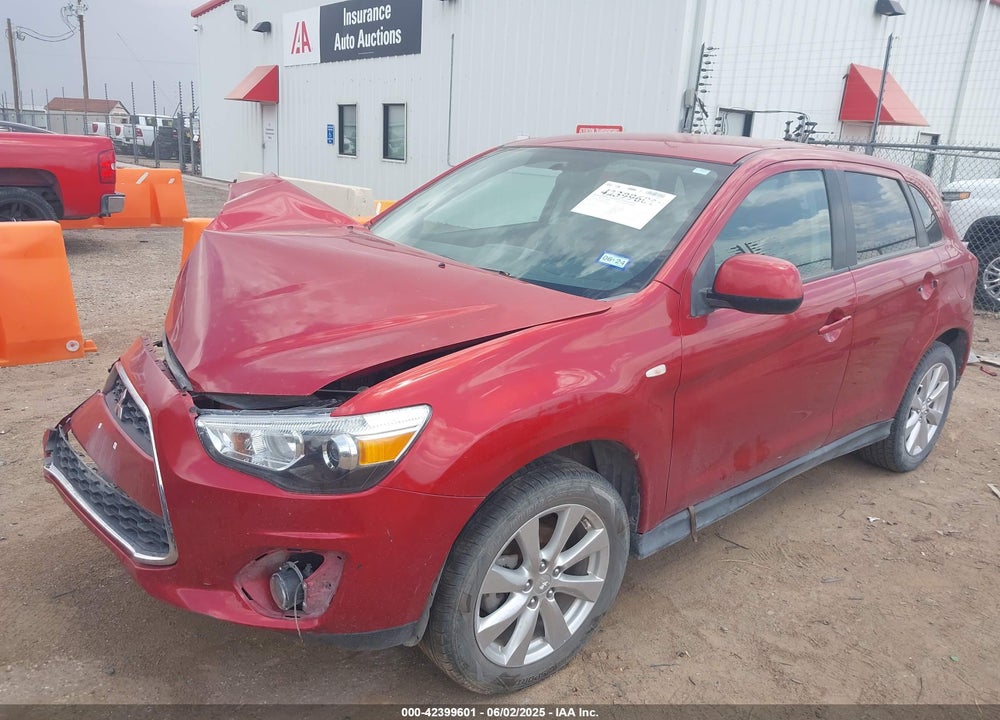 2013 MITSUBISHI OUTLANDER SPORT ES VIN: 4A4AP3AU0DE024299