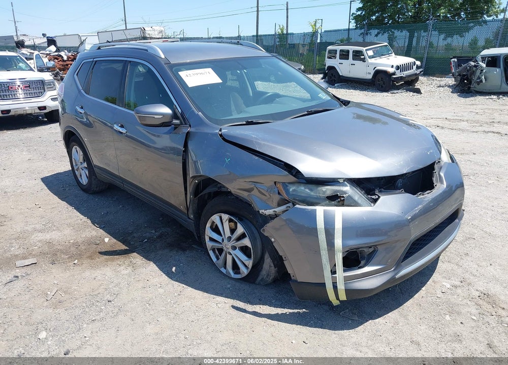 2015 NISSAN ROGUE VIN: KNMAT2MV3FP519203
