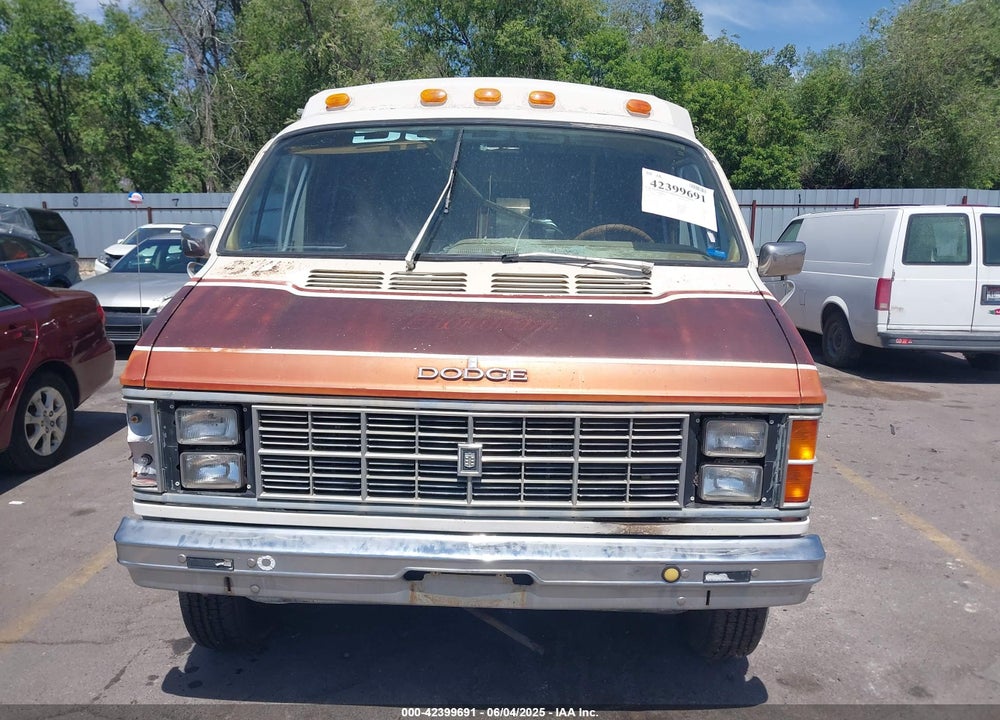 1979 DODGE RAM VAN VIN: F34KT9V716830