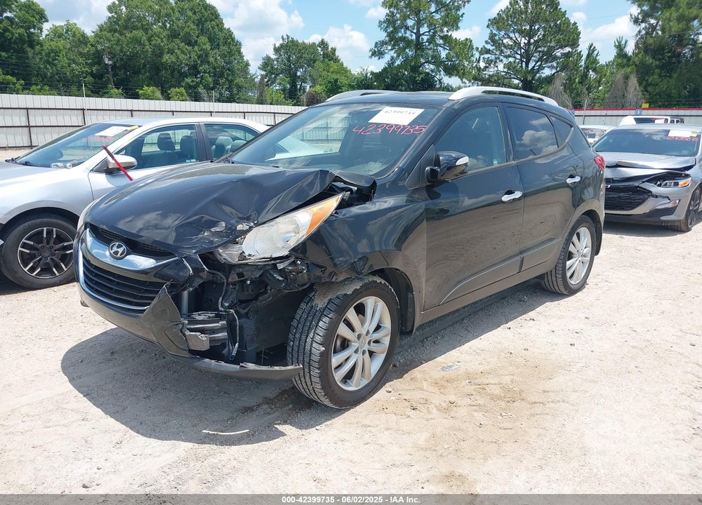2011 HYUNDAI TUCSON LIMITED VIN: KM8JU3AC9BU256356