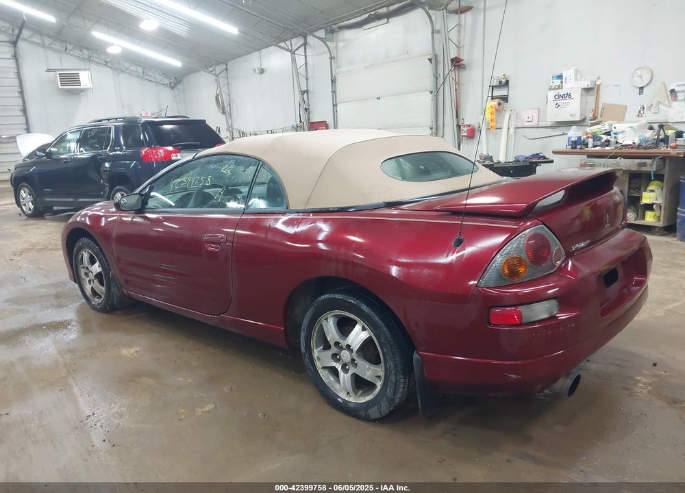 2005 MITSUBISHI ECLIPSE SPYDER GS VIN: 4A3AE45G45E008080