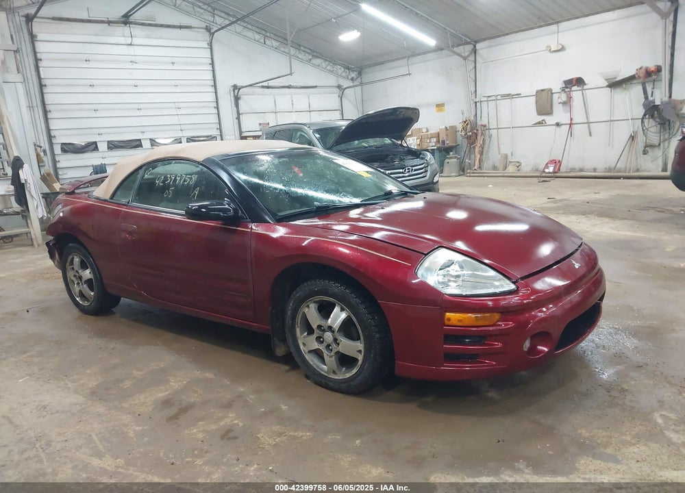 2005 MITSUBISHI ECLIPSE SPYDER GS VIN: 4A3AE45G45E008080