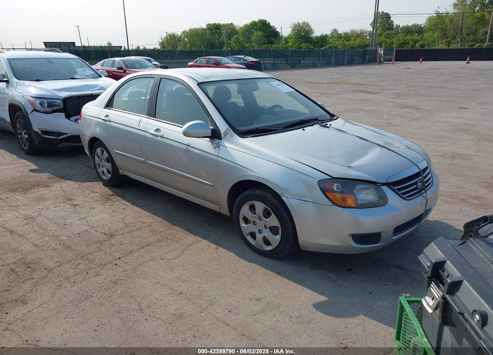 2009 KIA SPECTRA EX VIN: KNAFE222195619595