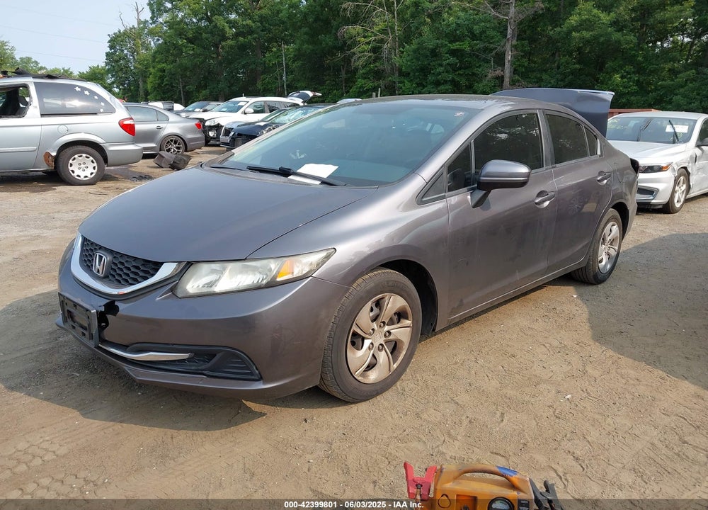 2015 HONDA CIVIC LX VIN: 19XFB2F53FE223801