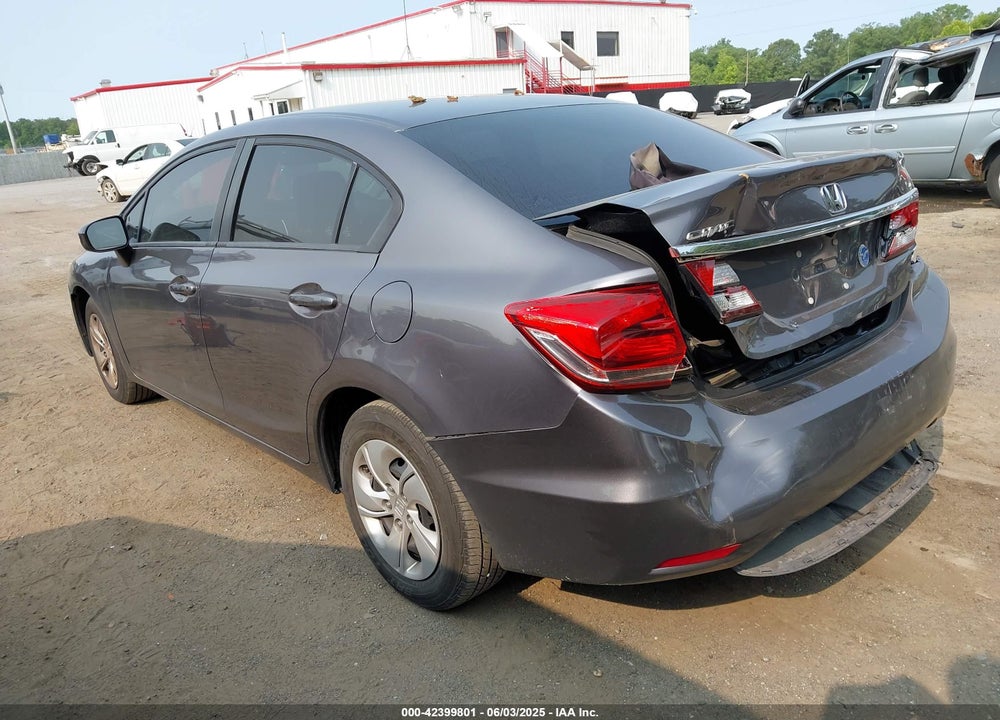 2015 HONDA CIVIC LX VIN: 19XFB2F53FE223801
