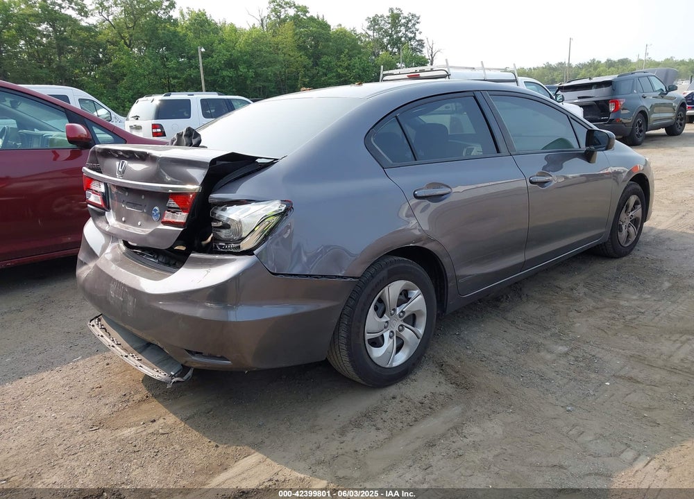 2015 HONDA CIVIC LX VIN: 19XFB2F53FE223801