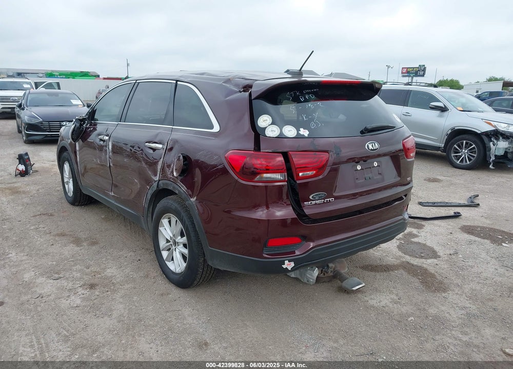 2020 KIA SORENTO VIN: 5XYPG4A3XLG661933